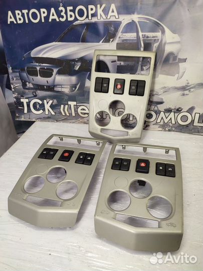 Центральная консоль торпедо Renault Logan