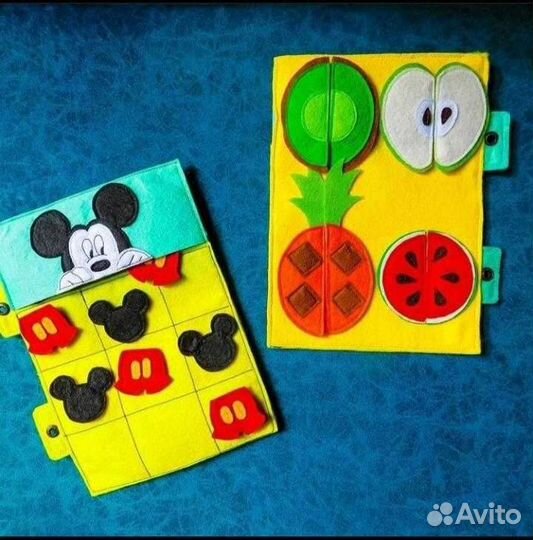 Развивающие игры из фетра