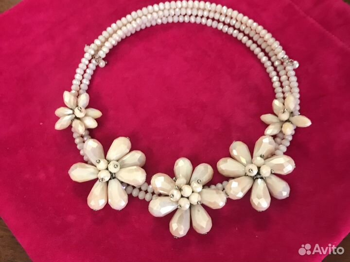 Бусы колье ожерелье