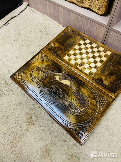 Нарды ручной работы