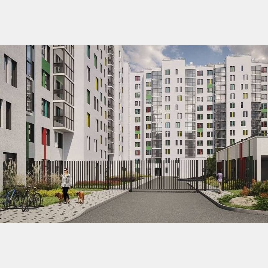 Квартира-студия, 23,3 м², 3/12 эт.