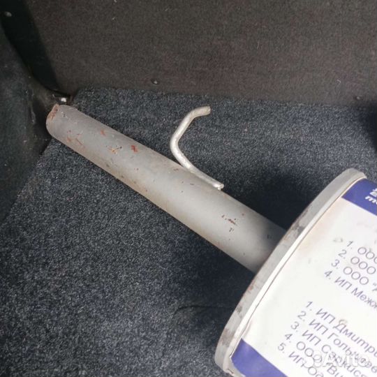 Глушитель на ваз 2112