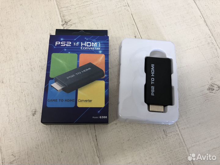Адаптер аудио-видео конвертера HDV-G300 PS2 в hdmi