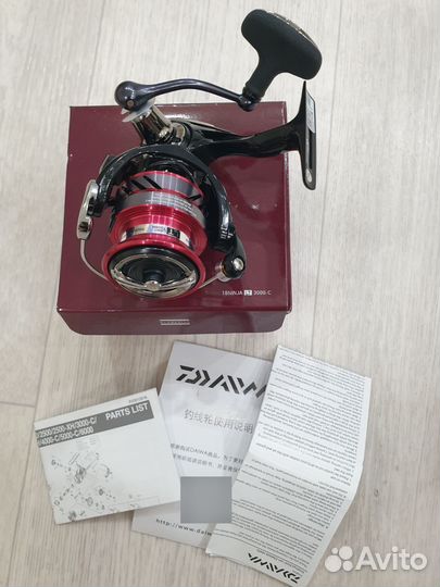 Катушка для спининга daiwa ninja lt 3000-С