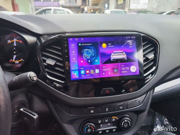 Андроид Магнитола 4/64 с симкартой qled