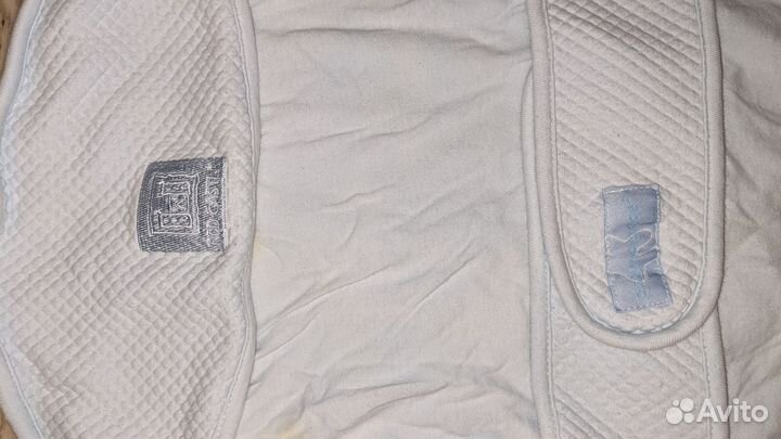 Конверт голубой на выписку в автокресло red castle