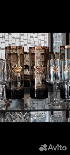 Посуда из богемского стекла