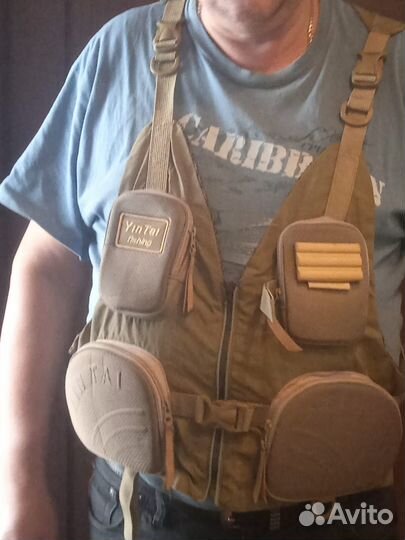 Жилет Рыбака Разгрузочный