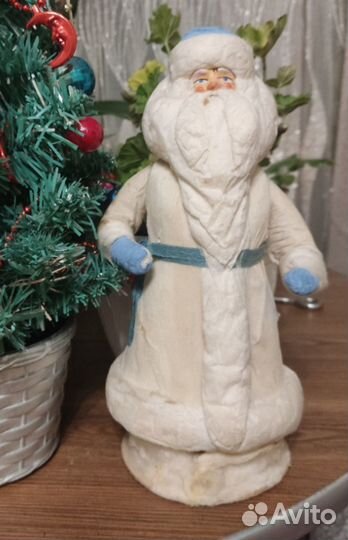 Ватный дед мороз СССР и снегурочка