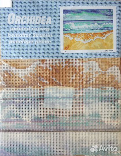 Канва с рисунком для вышивания