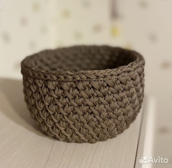 Корзина из полиэфирного шнура