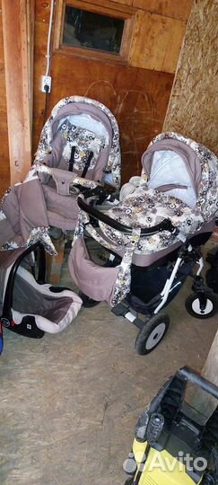 Коляска 3 в 1, эксклюзивная модель