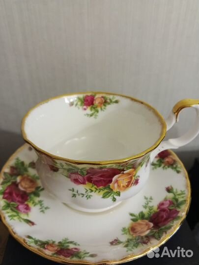 Royal albert old country roses чайная пара 350 мл