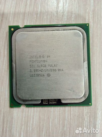 Процессор intel pentium 4