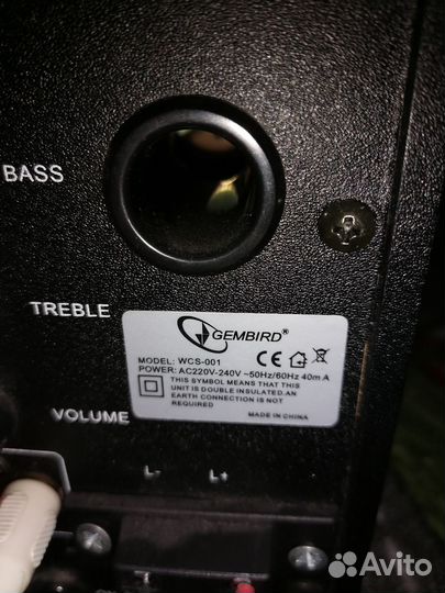 Компьютерные колонки Gembird