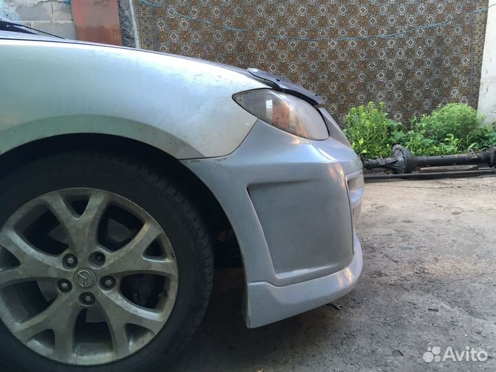 Бампер передний мазда 3