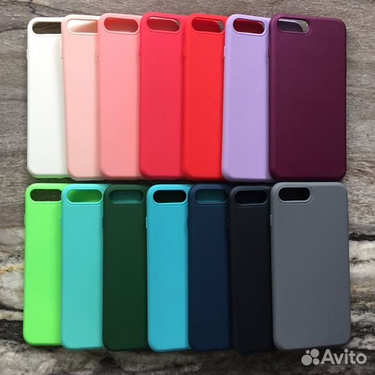 Чехол для iPhone 7 Plus / 8 Plus закрытый низ