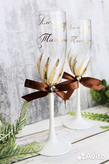Свадебные фужеры