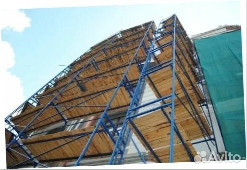 Леса строительные рамные бу