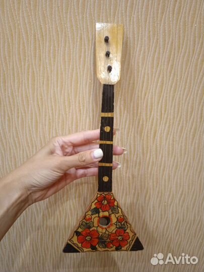 Балалайка маленькая игрушечная СССР