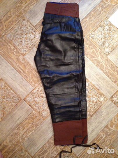 Лётные кожаные штаны 52 размер ввс СССР новые