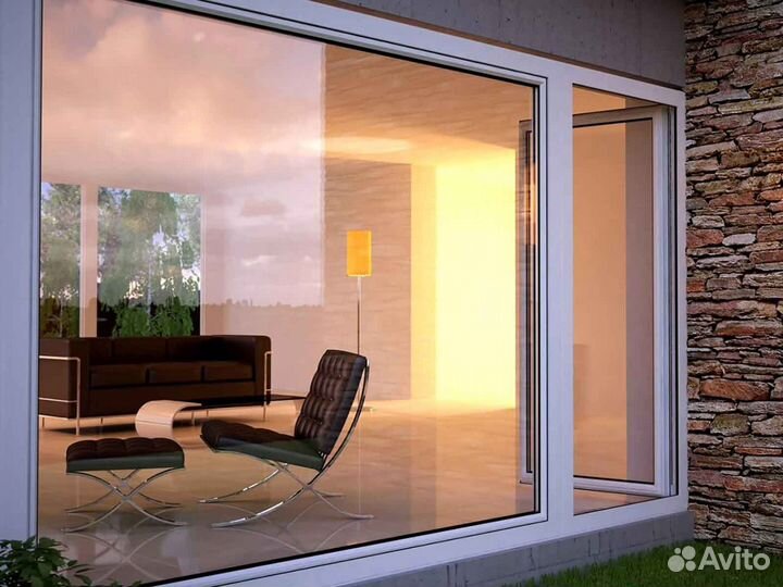 Ремонт окон, стеклопакет шумозащитный RAL86182