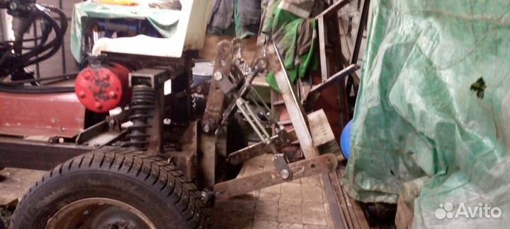 Самодельный трактор на базе квадроцикла