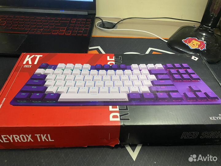 Red Square Keyrox TKL g3ms Purple