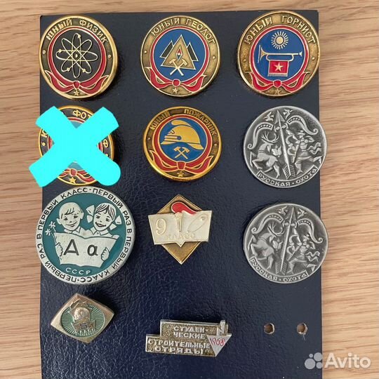 Значки СССР спорт олимпиада корабли космос