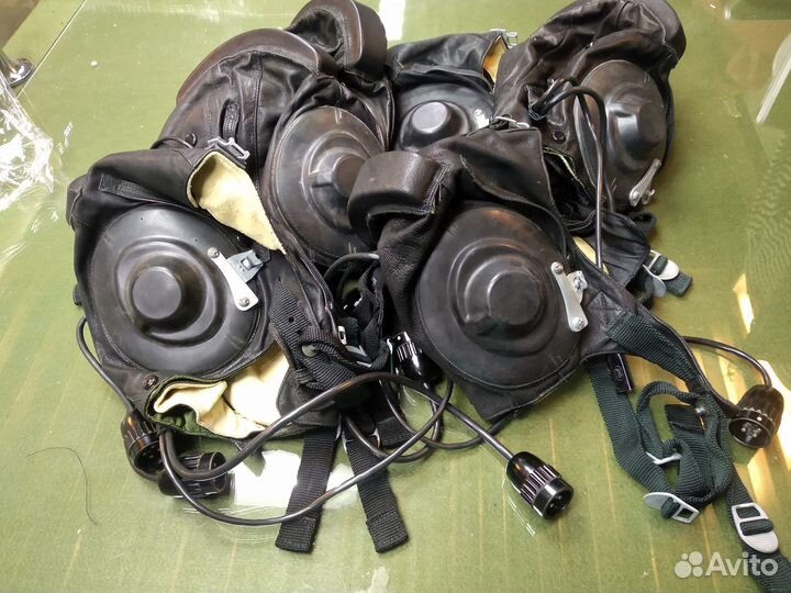 Шлем летчика зимний (шлемофон)