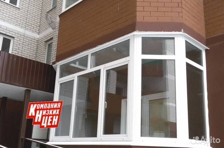 Балконное остекление от завода. Рассрочка