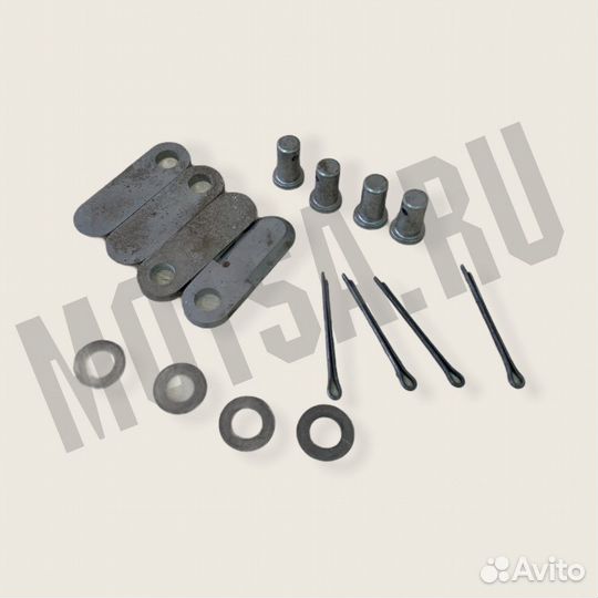 Ножи косилки роторной скругленные (4ножа, 4пальца)