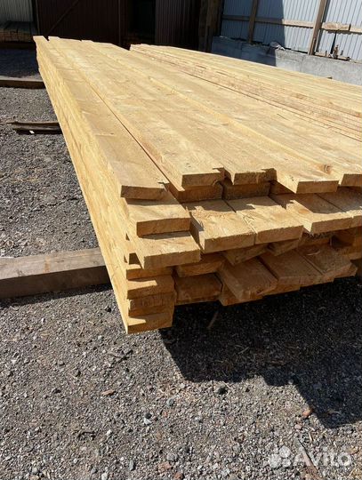 Доска обрезная 40х200х6000мм с доставкой