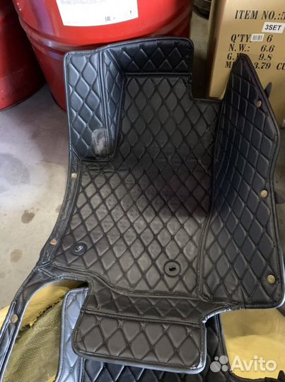 Ковры 3d из экокожи Mercedes GL