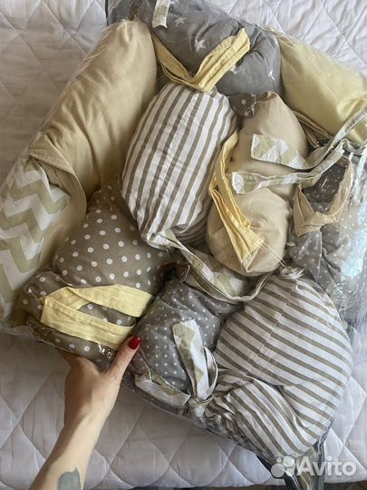 Бортики в кроватку бу