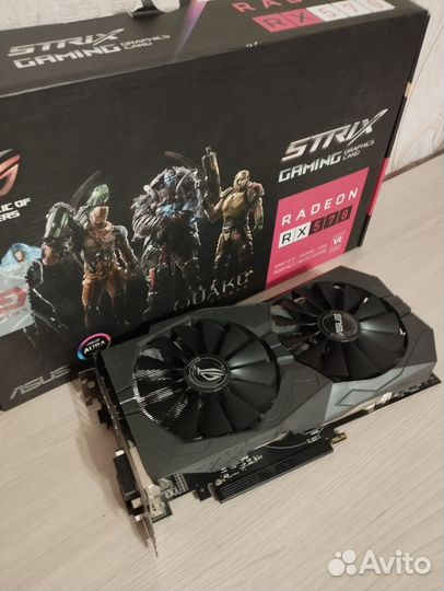 Видеокарта Asus Radeon RX 570 4gb