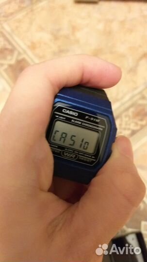 Часы Casio Collection F-91WM-2A оригинал, новые