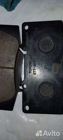 Тормозные колодки toyota fortuner