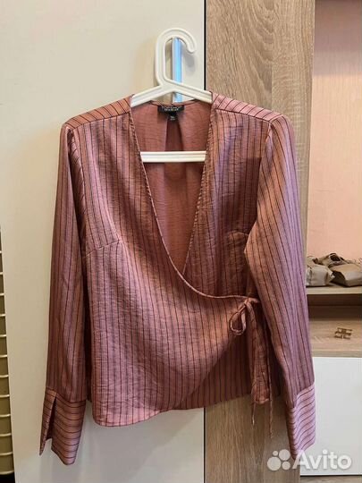 Блузка рубашка topshop S-M