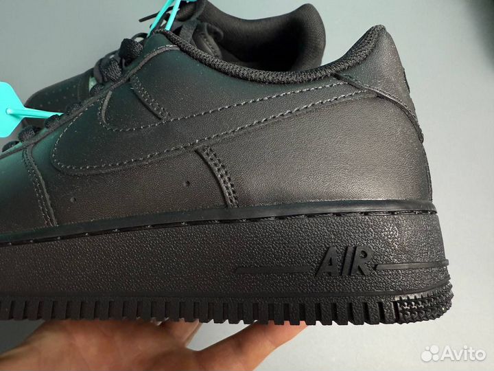 Nike air force 1 чёрные Оригинал