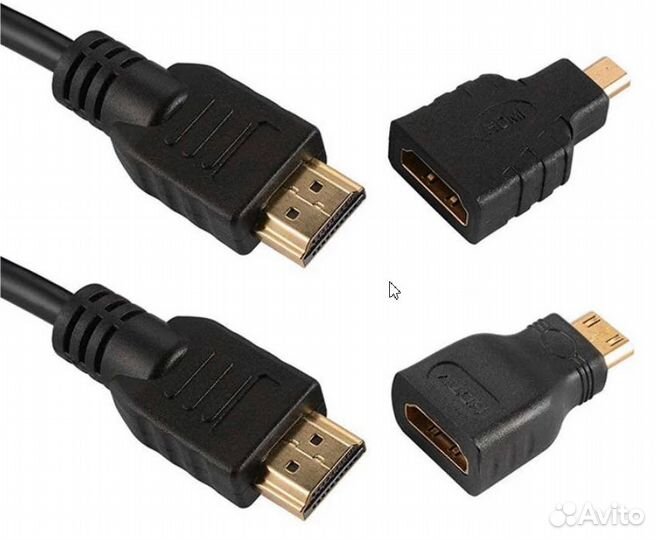 Hdmi адаптер Micro мини кабель с разъемом HDM