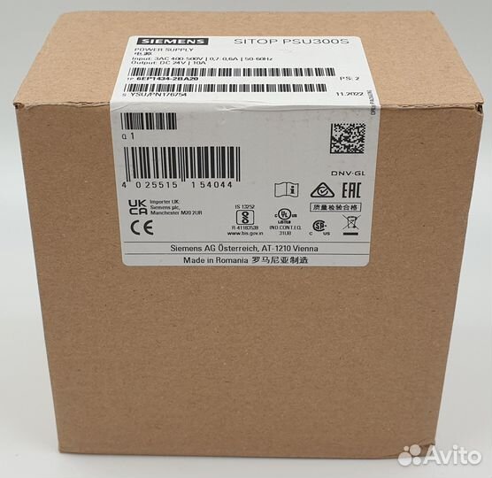 6EP1434-2BA20 Блок питания sitop PSU300S
