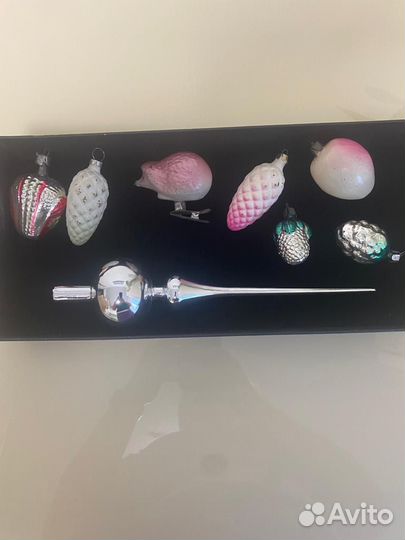 Елочные игрушки СССР советские