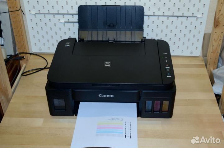 Мфу Canon G2400 с снпч принтер/сканер/копир