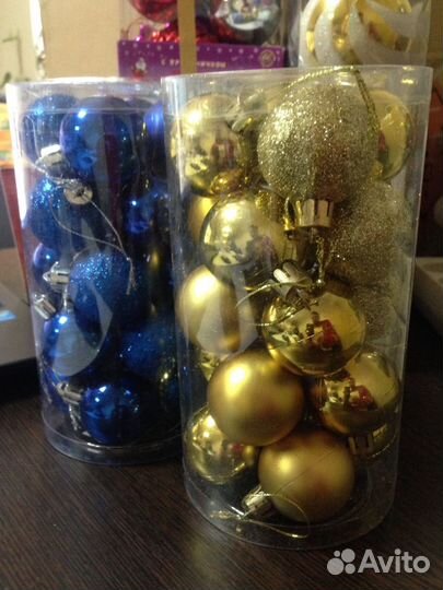 Новогодние елочные игрушки