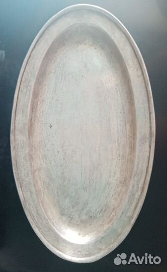 Блюдо Мельхиор Кольчугинский завод Кольчугино