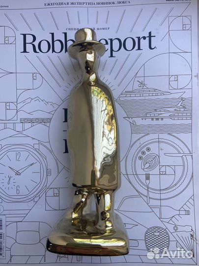 Декоративная фигурка Золотой человек