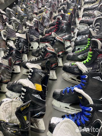Хоккейные коньки Bauer б/у