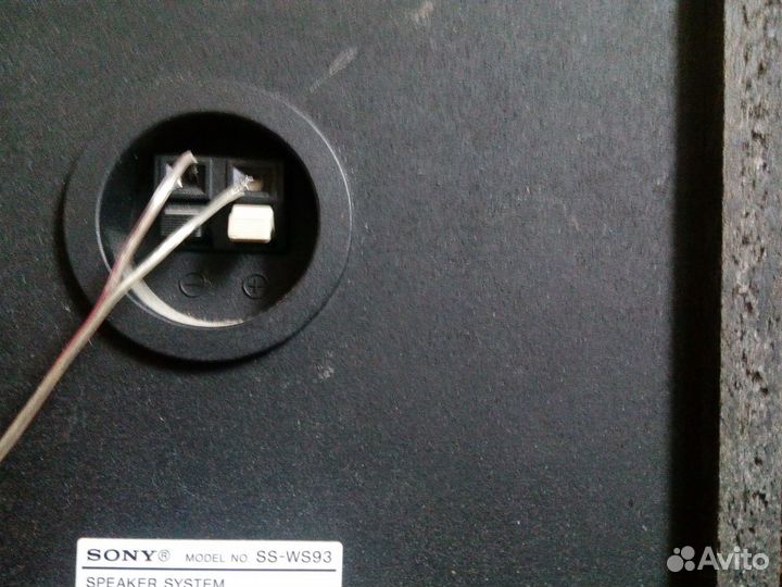 Сабвуфер Soni обмен на кассетник