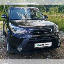 Kia Soul 1.6 AT, 2014, битый, 90 000 км, с пробегом, цена 850 000 руб.